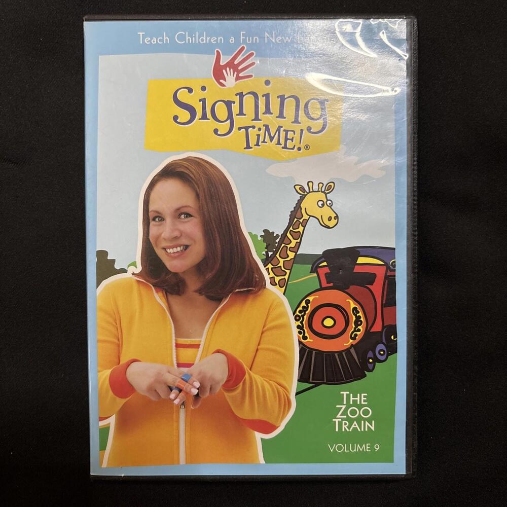 Signing Time Vol. 9 - The Zoo Train (DVD, 2005)